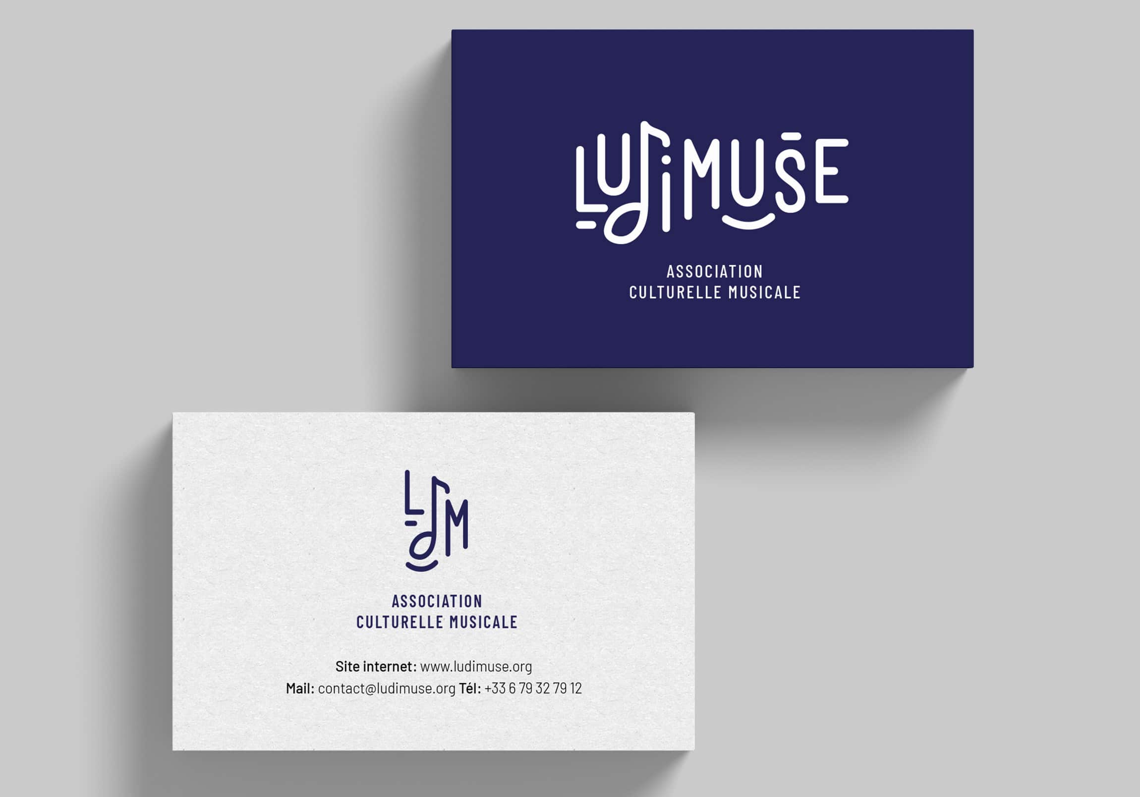 Logo Ludimuse, association culturelle musical