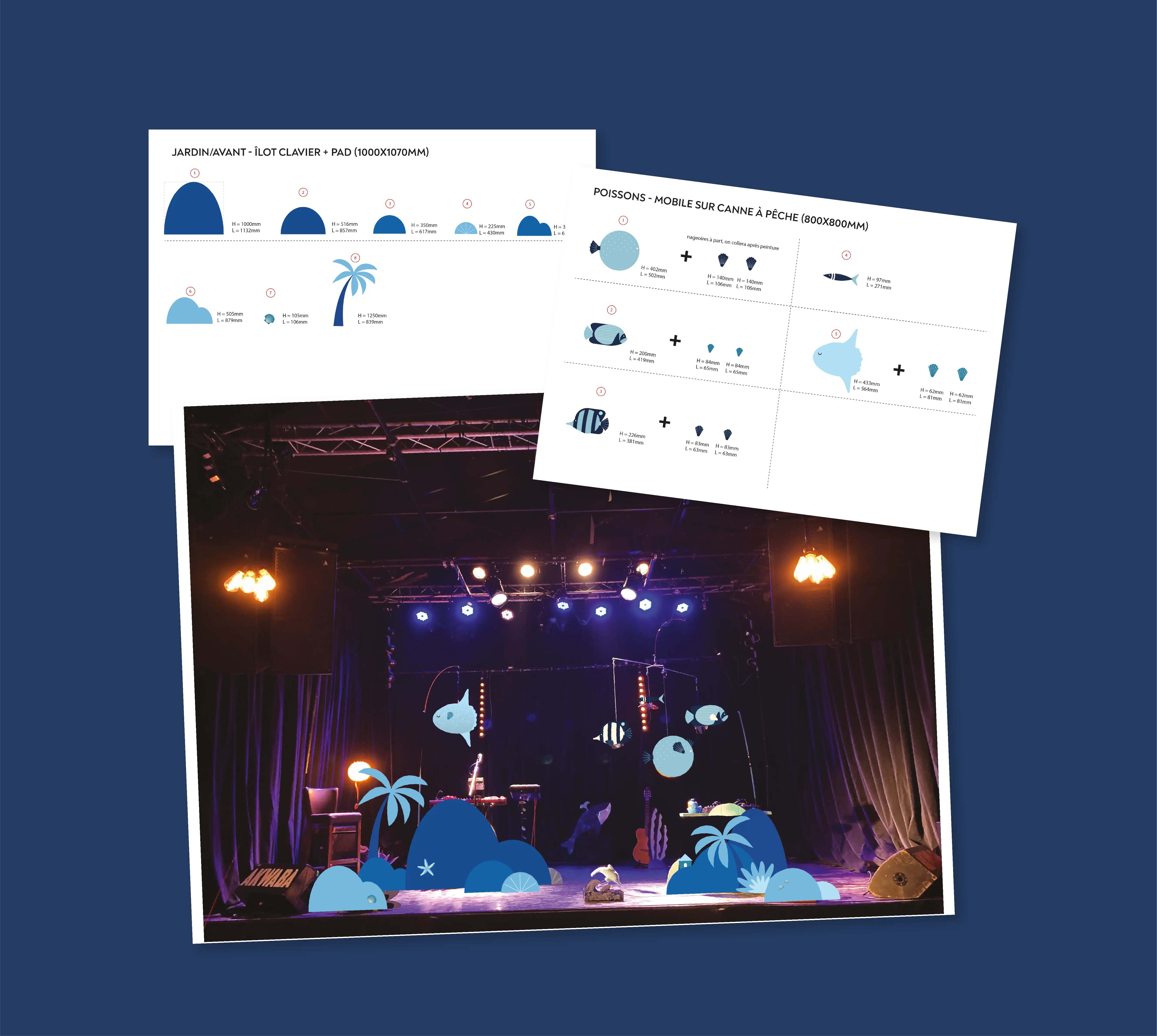 voyage-au-dela-des-mers-spectacle-jeune-public-ecologie-scenographie-design-decor-victoria-hally Illustrated poster for Omar Souleyman concert